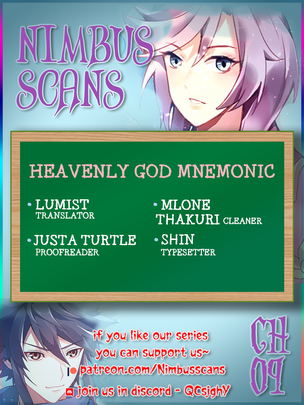 Heavenly God Mnemonic Chapter 9 1